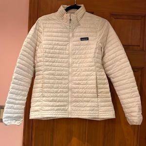Patagonia white jacket